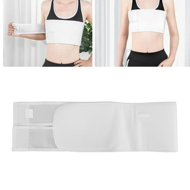 Zaqw Chest Compression Wrap,Chest Wrap Brace Men Women Thoracic Fracture Fixation Rib Support Belt for Postoperative Rehabilitation,Chest Fracture Belt