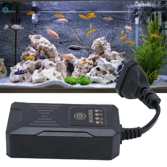 Zaqw Fish lavabo Timer Aquarium Light Timer Fish lavaboTiming Socket scalable Aquarium Timer Controller 110220V EU Plug,Low Power Electrical Timer,Fish lavabo Timing Socket