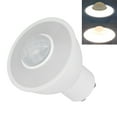 thumbnail image 1 of Zaqw GU10 Bulb Infrared Body Sensing Bulb 5W 500LM LED Bulb for Ceiling Corridor AC100-240V White Light,Sensor Bulb,Light Bulb, 1 of 8