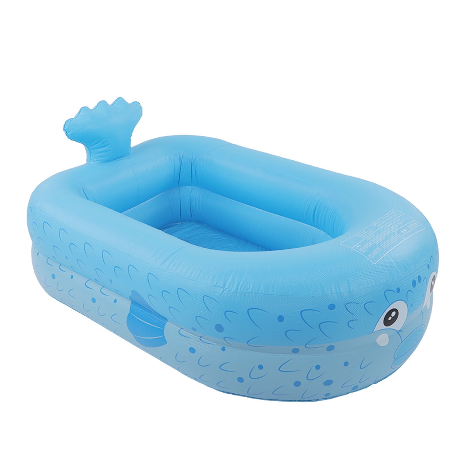 Zaqw Inflatable Swimming Pool Cartoon Kiddie Blow Up Pool Household