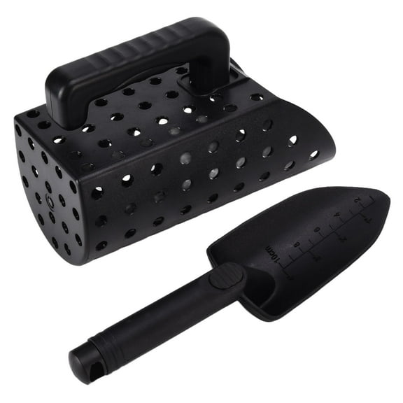 Zaqw Multi Purpose Manual Sand Toys, Black Abs, 4 Count