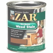 Zar 12106 Oil Based Wood Stain, Black Onyx, 1/2 Pint