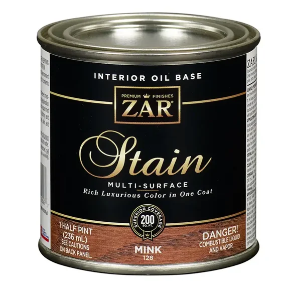 United Gilsonite Wood Stain Early American Oil-Based - Interior Stain - 1/2 Pint