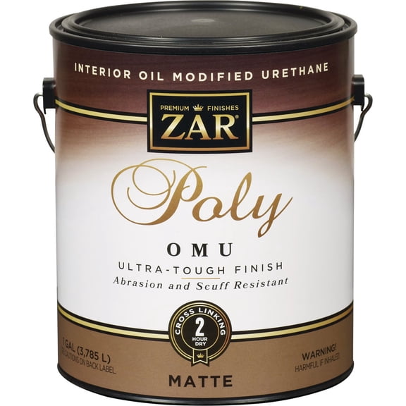 Zar Ultra Max Polyurethane Interior Flat 1 Gl 2 Hr