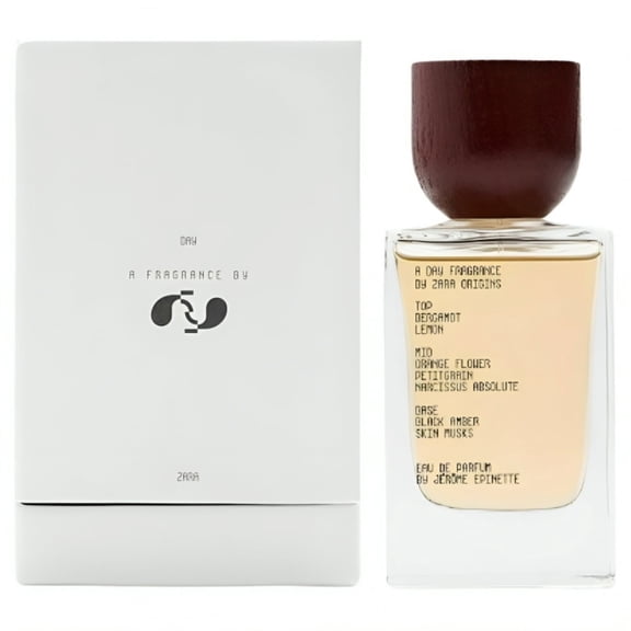 Zara A Day Men Perfume Fresh & Sophisticated Fragrance with Vibrant Citrus Orange Blossom & Black Amber Scent EDP Eau de Parfum 100ml (3.38 fl. oz.)