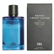 Zara Bogoss Vibrant Leather EDP Eau De Parfum Cologne for Men 100 ML 3.38 FL. OZ