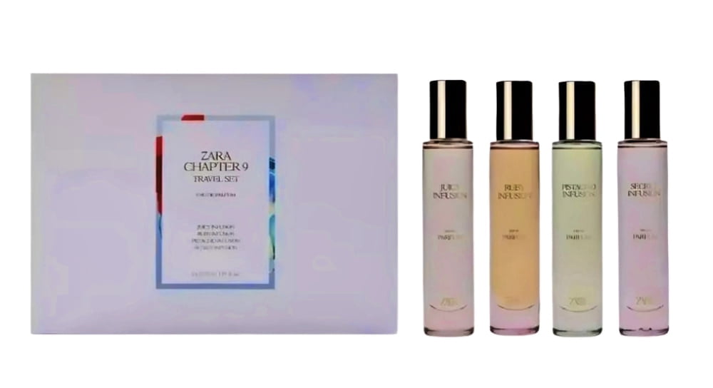 Zara Chapter 9 Travel Set Eau De Parfum for Women New Fragrance
