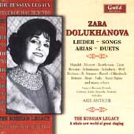 Zara Dolukhanova - Russian Legacy - Music & Performance - CD