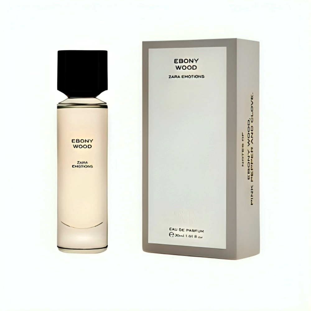 Zara Ebony Wood Perfume for Unisex Eau de Parfum Spray Long Lasting Woody and Sophisticated Fragrance by Jo Malone 30ml (1.01 fl oz)