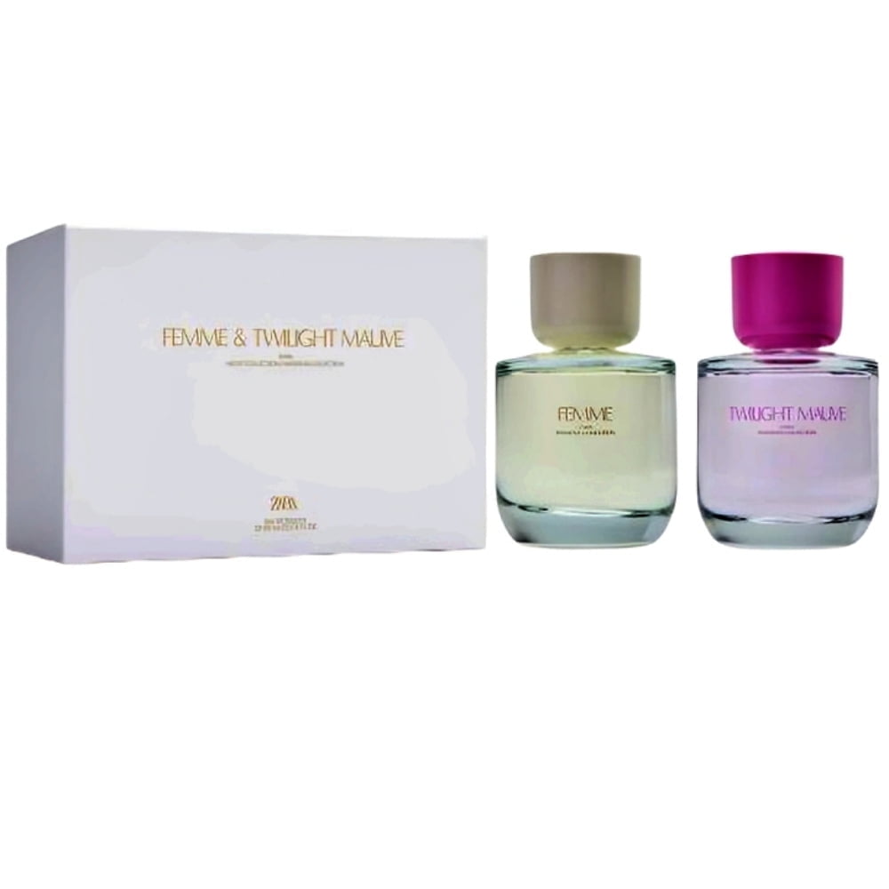 Zara Femme + Twilight Mauve Perfume Gift Set for Women Eau de