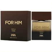 Zara For Him Intense Mens Perfume Bold Oriental Fragrance with Bergamot Cardamom and Sandalwood Eau de Parfum 90ml 3.04 fl. oz.
