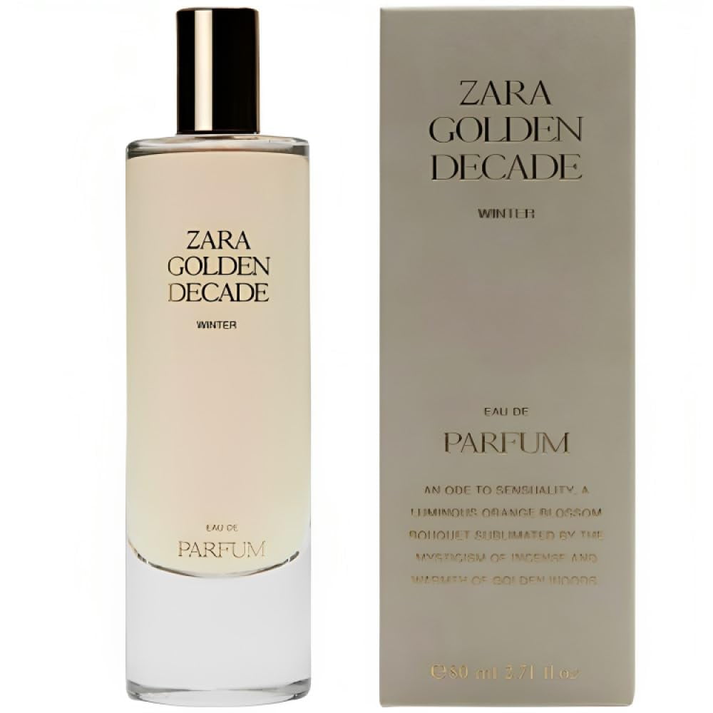 Zara Golden Decade Winter Eau De Parfum 80ml 2.71 fl oz