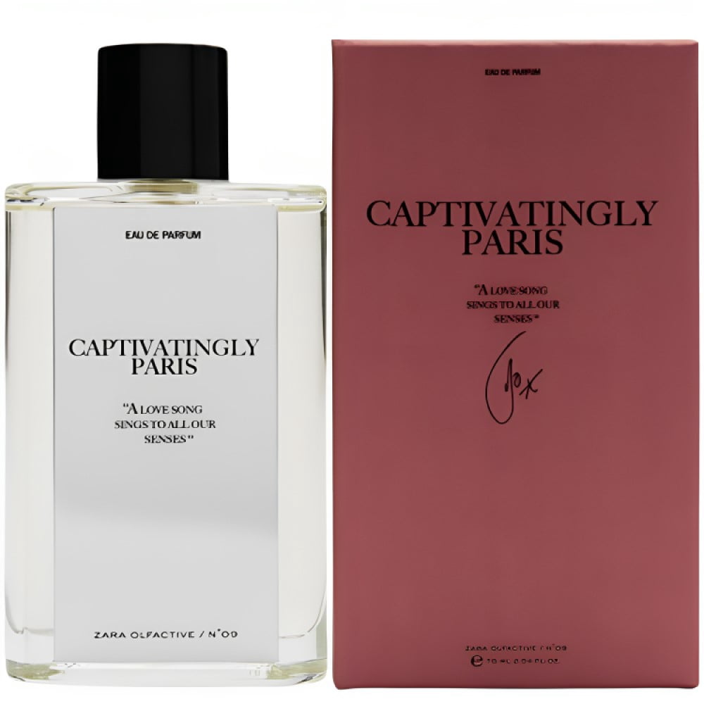 ZARA Captivatingly Paris Perfume for Women, Eau De Parfum, Pear
