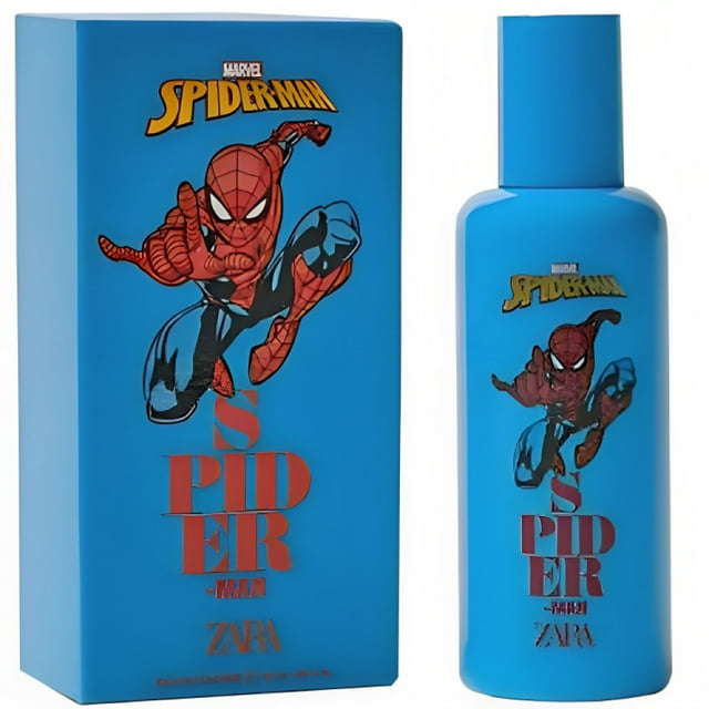 Zara Kids Marvel SpiderMan Boys Fragrance Spray EDC Eau De Cologne 50