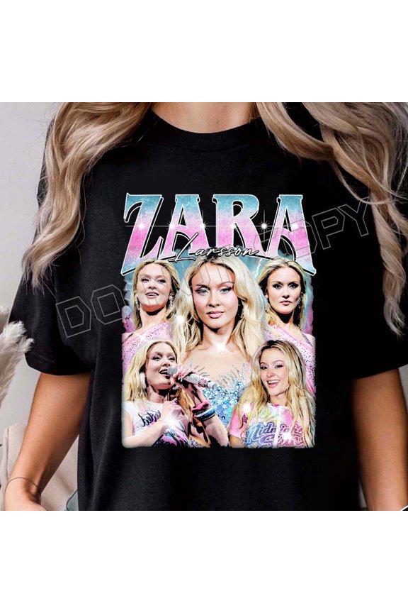 Zara Larsson Bootleg Shirt Sparkle Date Tour 2026 Vintage 90s Style Graphic T Shirt Gift for Fans