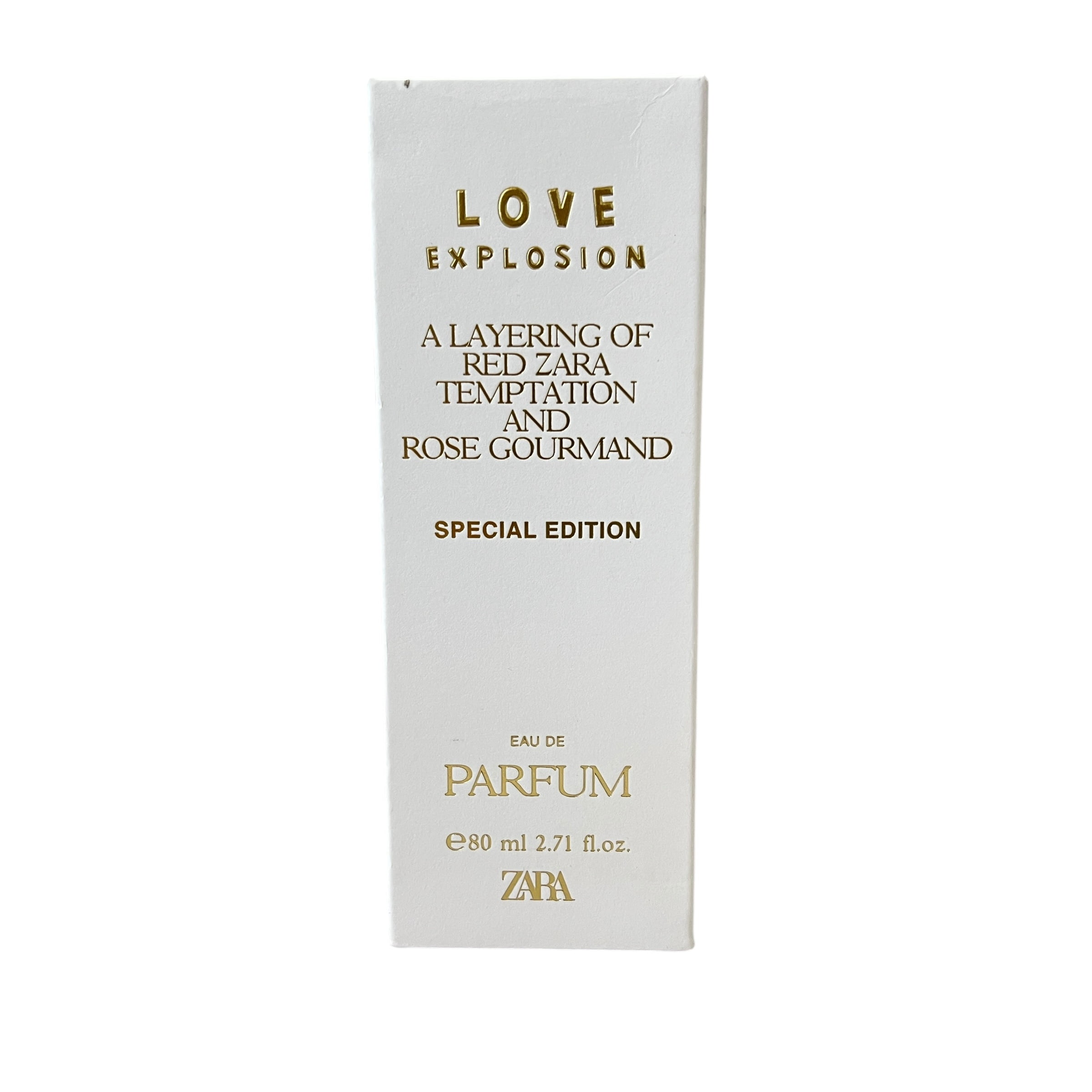 Zara Love Explosion Eau De Parfum 80ml 2.71 fl oz Limited Edition