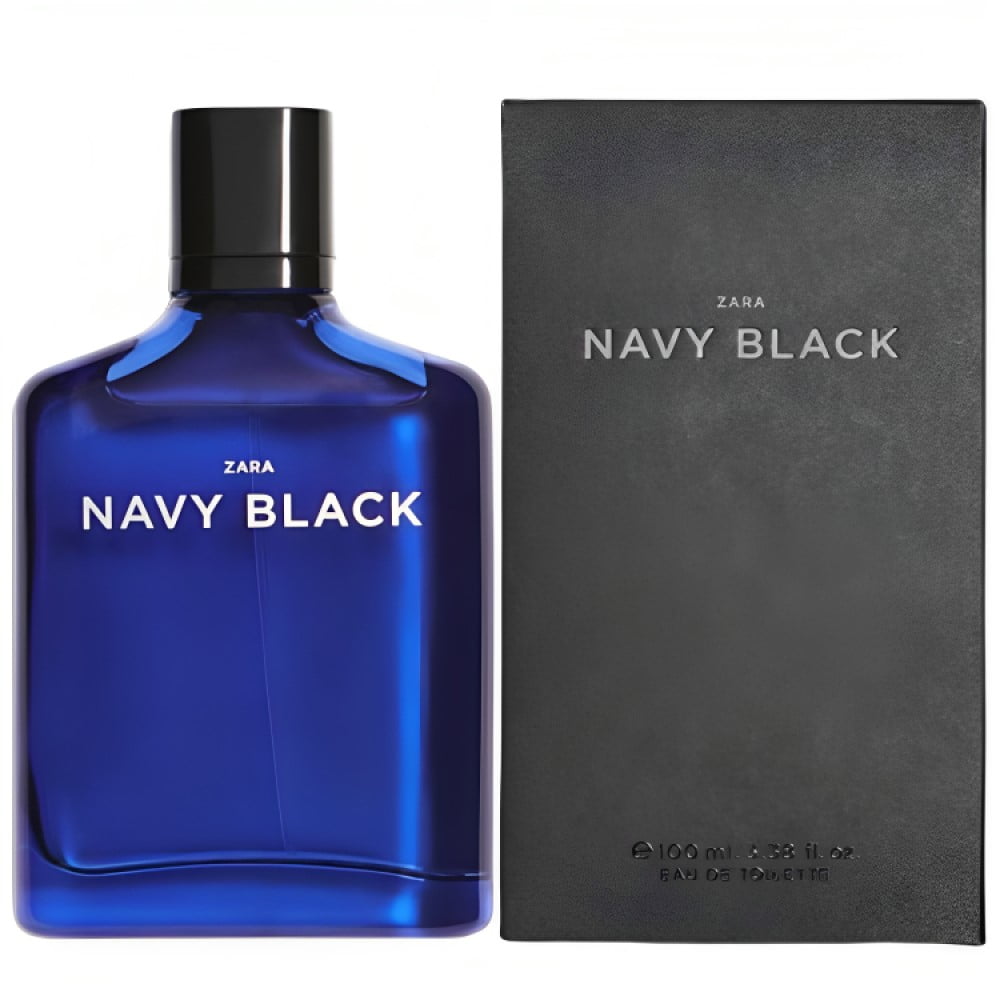 Zara Man Navy Black Cologne for Men EDT Eau De Toilette 100 ML 3.4 FL OZ