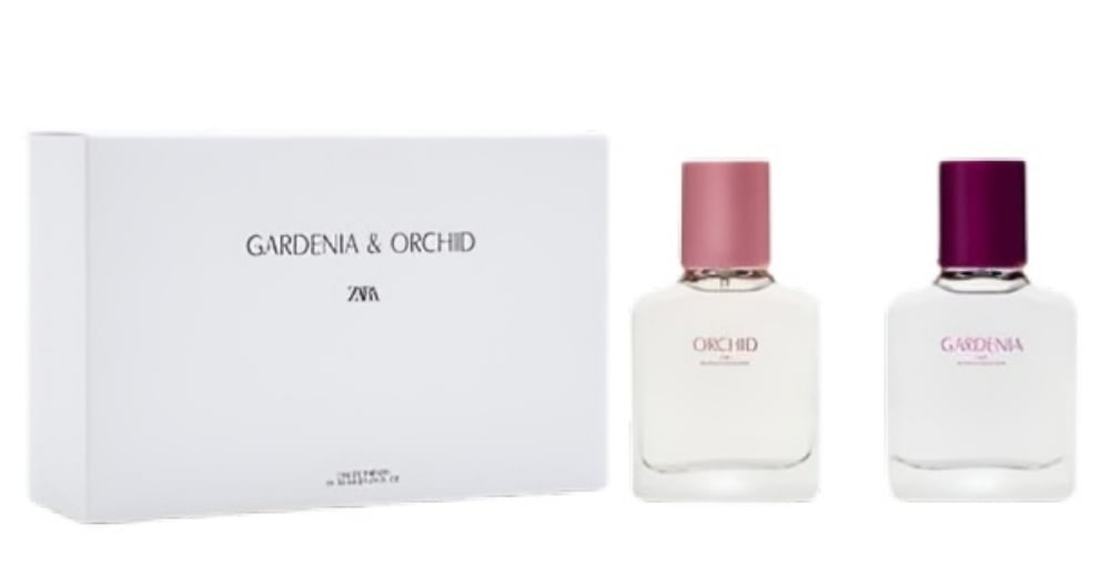 Dior GUERLAIN ZARA 香水セット ディオール ゲラン ザラ Zara Gardenia & Orchid Perfume for Women Eau de Parfum Set 2x30ML