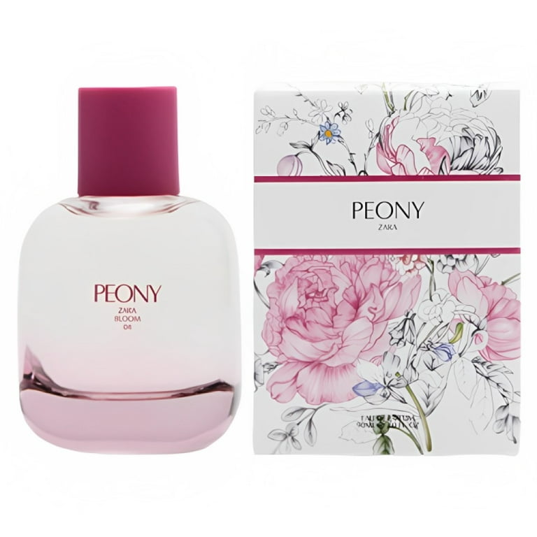 Zara Peony Perfume for Women EDP Eau De Parfum 90 ML (3.0 FL. OZ)