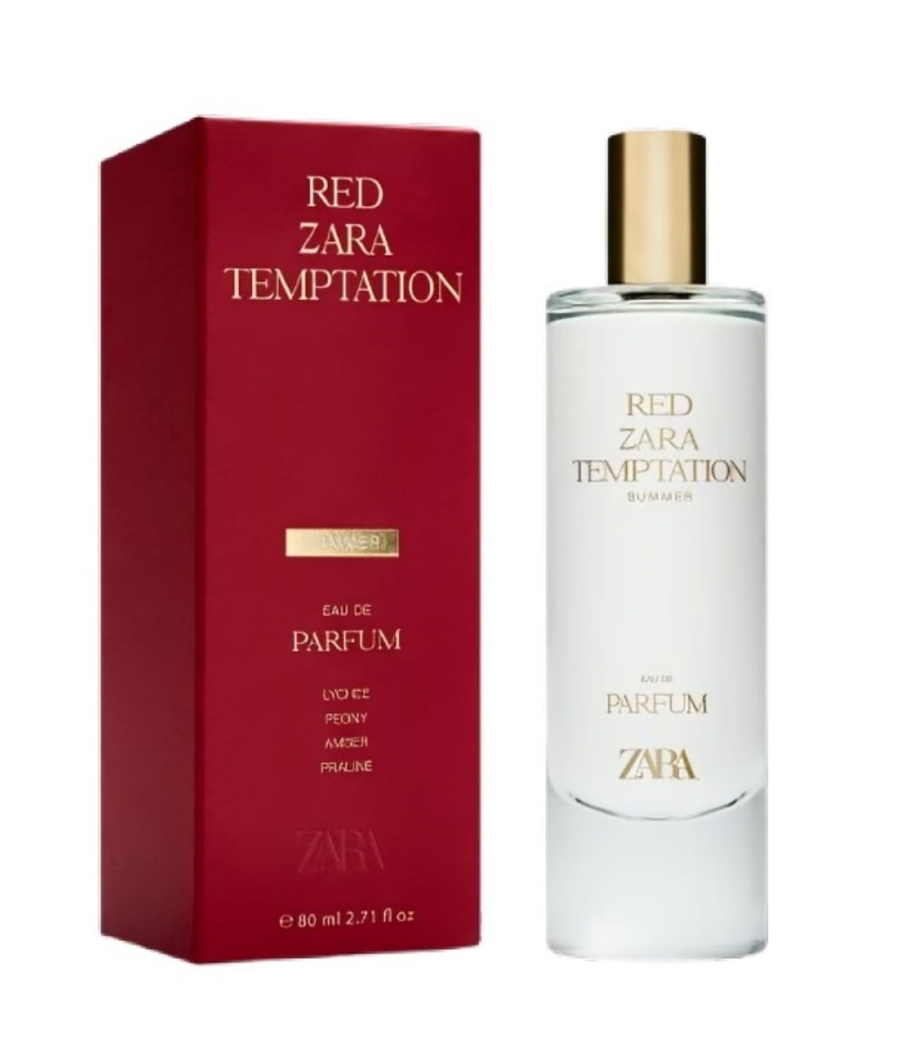 Perfume de verão Zara Tentação Vermelha para mulheres EDP Eau De