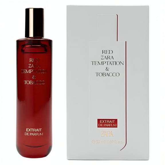 Zara Red Temptation & Tobacco Perfume for Women Extrait de Parfum 50 ML (1.7 FL. OZ)