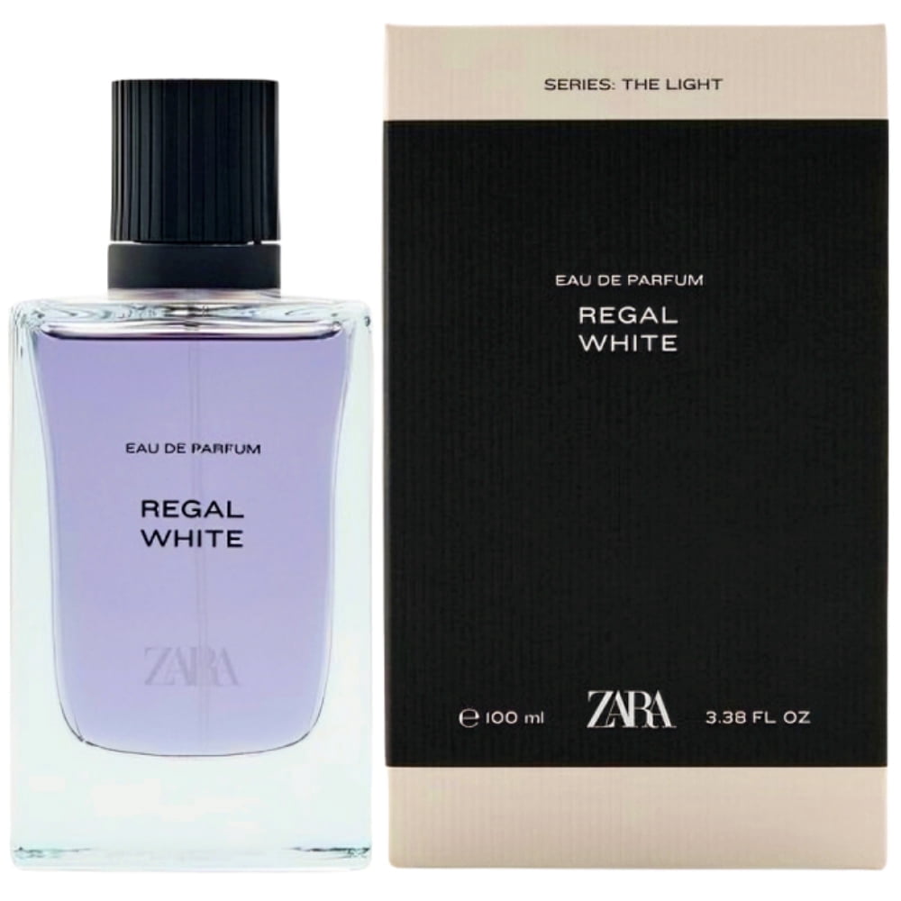 Zara Regal White Perfume for Men with Coconut Water Chestnut and