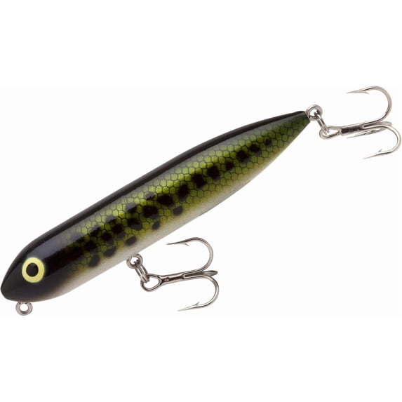 Fly Rode In Action Zara Spook Topwater Fishing Lure - Legendary Walk-the-Dog Lure ...