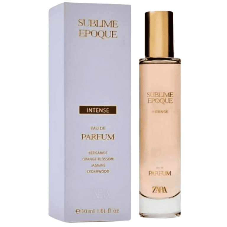 Zara Sublime Époque Intense Perfume for Women with Notes of