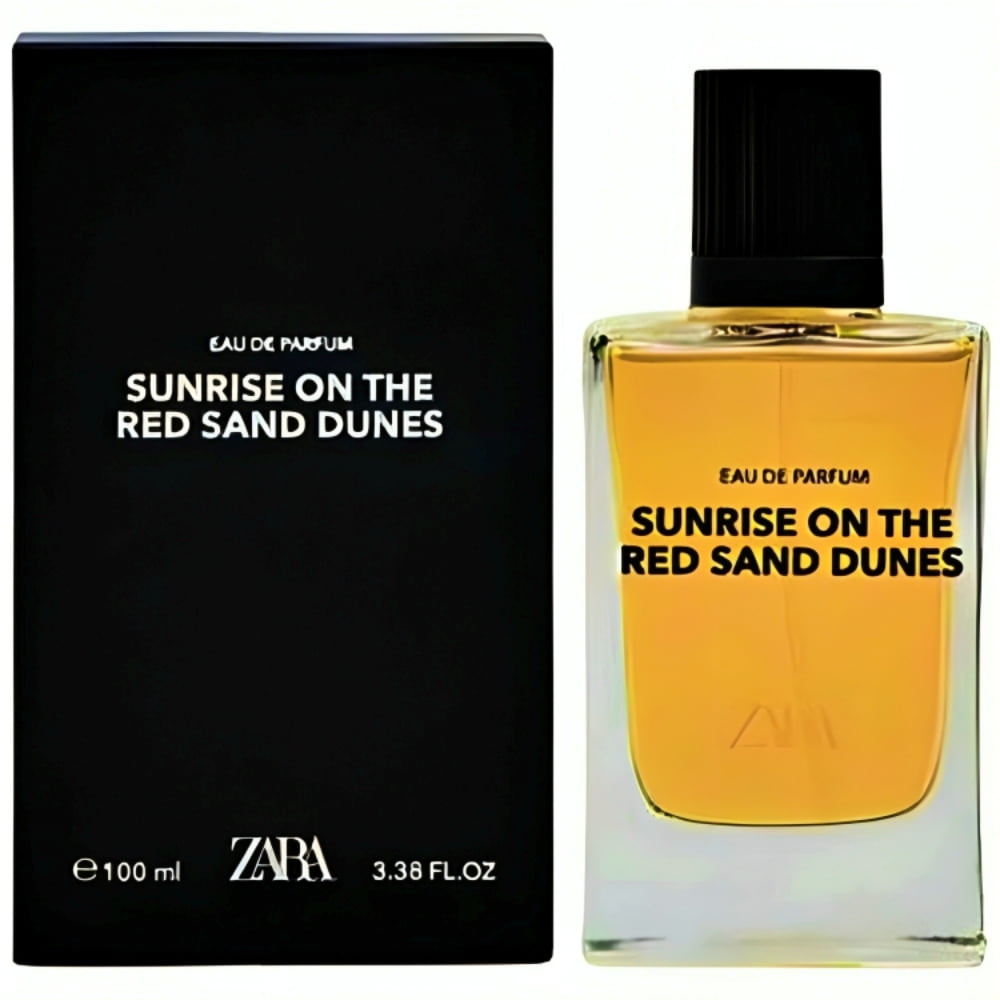 Zara Sunrise on the Red Sand Dunes Perfume for Men Citrusy Fragrance with Bergamot Ginger Amber by Mylene Alran Eau de Parfum 100ml (3.4 fl. oz.)