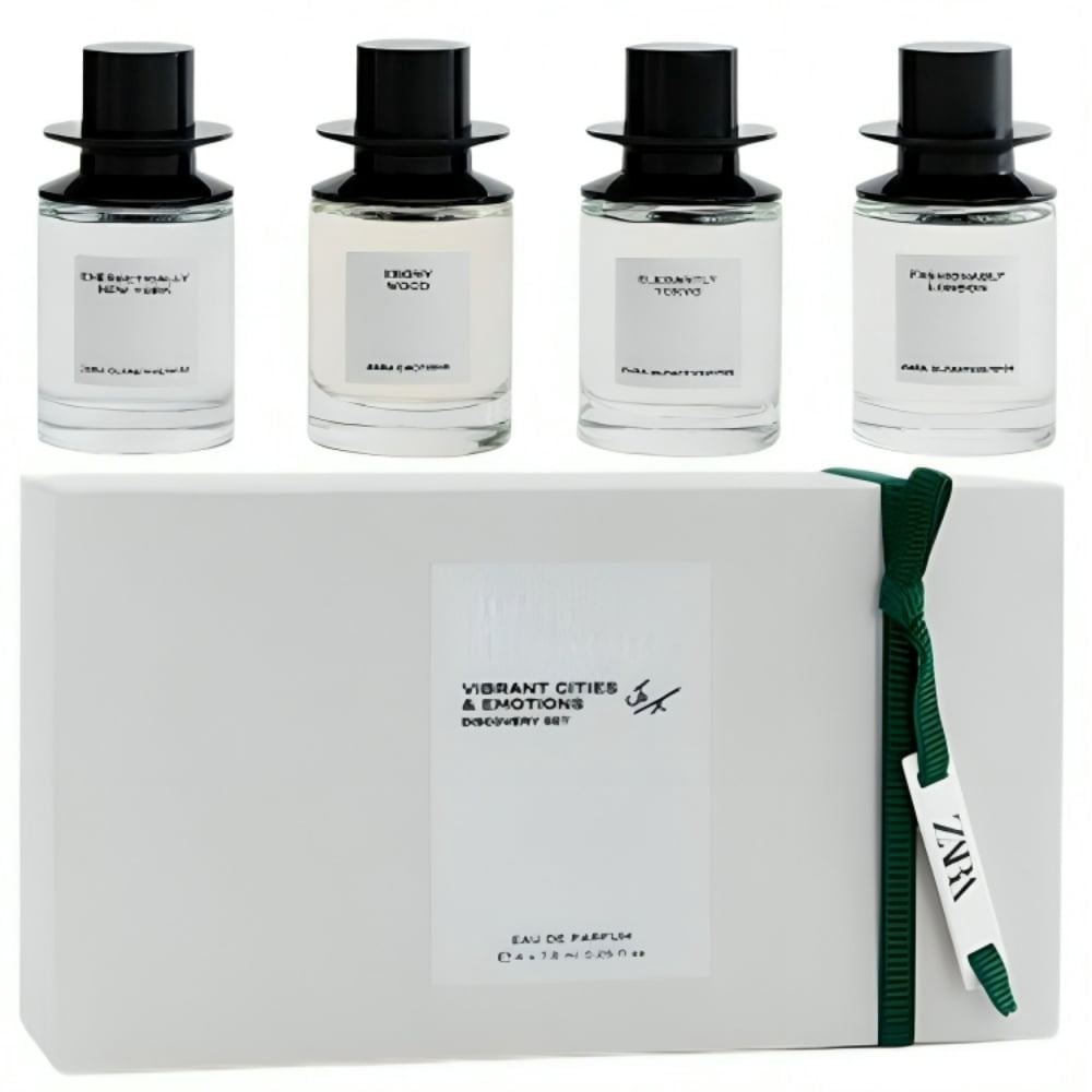 ZARA 香水 本セット Zara Vibrant Cities and Emotions Discovery Set Perfume for Women