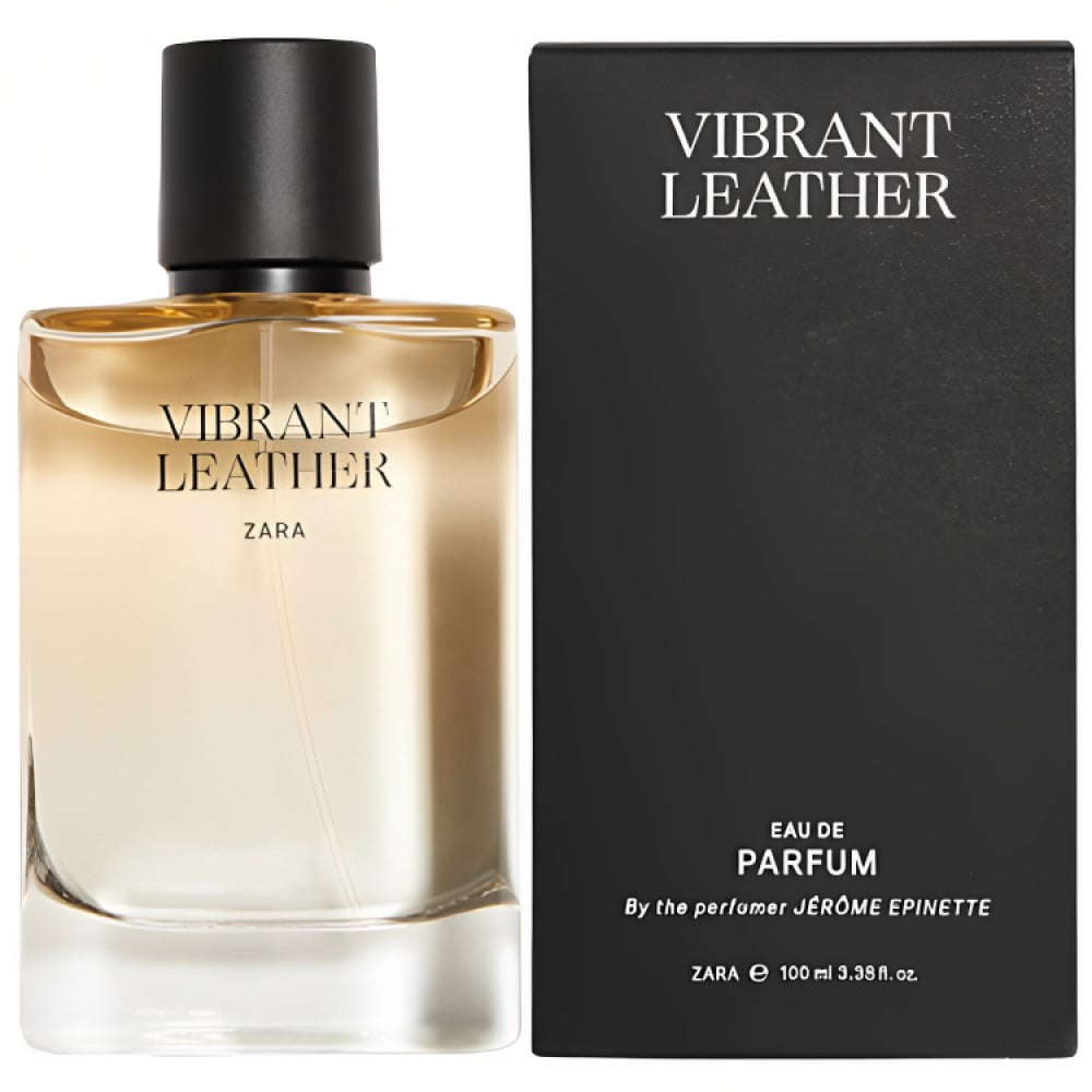 Zara Men's Vibrant Leather Eau De Parfum Cologne, 100 ML