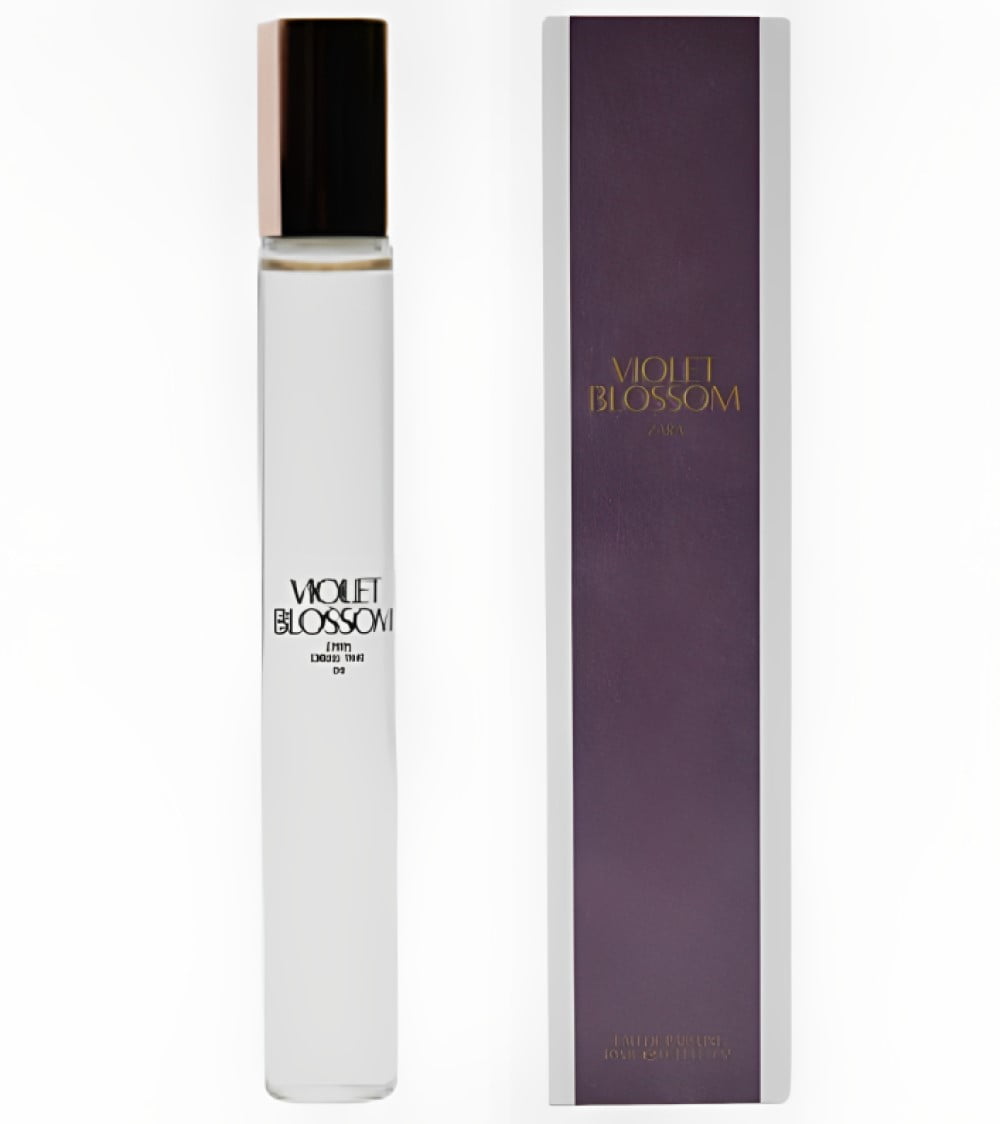 Zara Violet Blossom Perfume for Women EDP Eau De Parfum Roller Ball 10 ML 0.34 FL. OZ