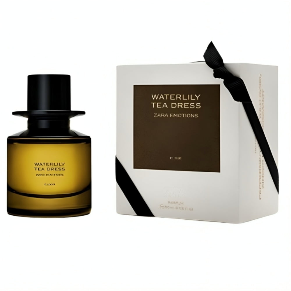 Zara Waterlily Tea Dress Elixir Women Eau de Parfum Floral Scent with Ginger Lily Orange Blossom & Bergamot Intense Long Lasting Fragrance Perfume 60ml (2.3 fl. oz)