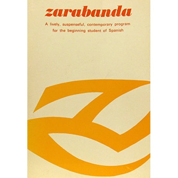 Pre-Owned Zarabanda (Paperback) 0912022329 9780912022321