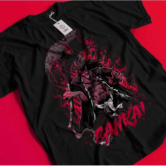 Zaraki Kenpachi Shirt Bleach Anime Tshirt Ichigo Bankai T-Shirt Aizen Yhwach Tee
