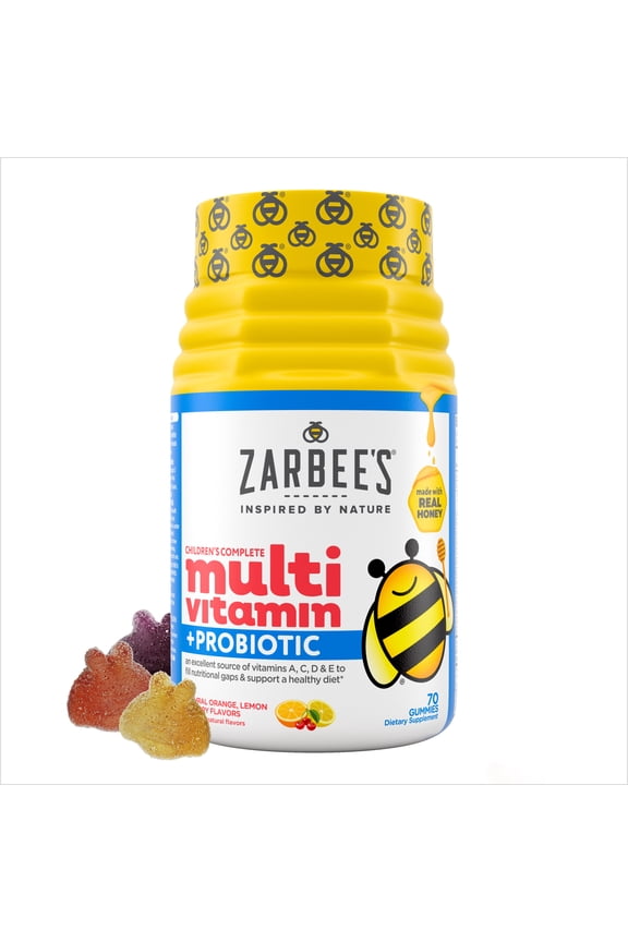 Children's Complete Multivitamin + Probiotic Gummies, 70 Count