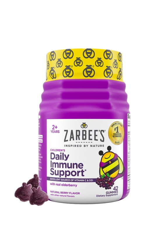 Children's Daily Immune Support* Gummies + Elderberry, 42 Count