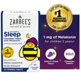 thumbnail image 1 of Zarbee's Children's Sleep Chewable Tablet with Melatonin, Grape, 30 Ct, 1 of 18