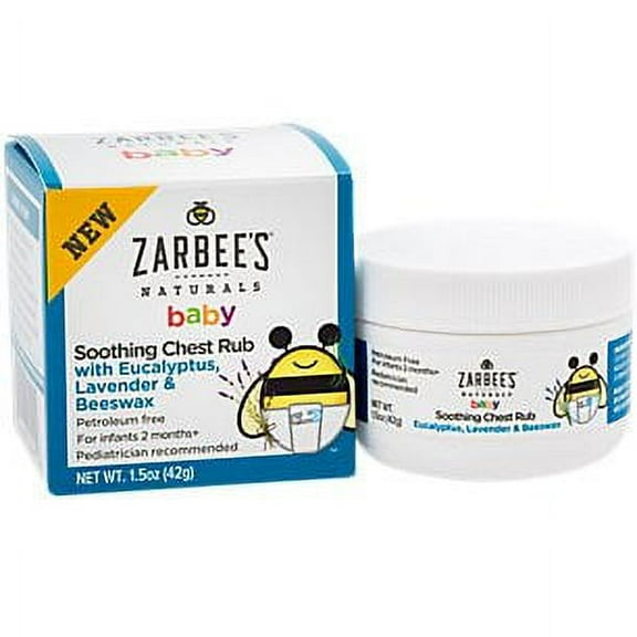 Zarbee's Naturals Baby Chest Rub - 1.5oz