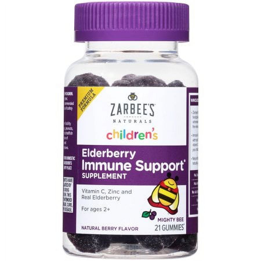 Zarbee's Naturals Children's Elderberry Immune Support Supplement (Pack
