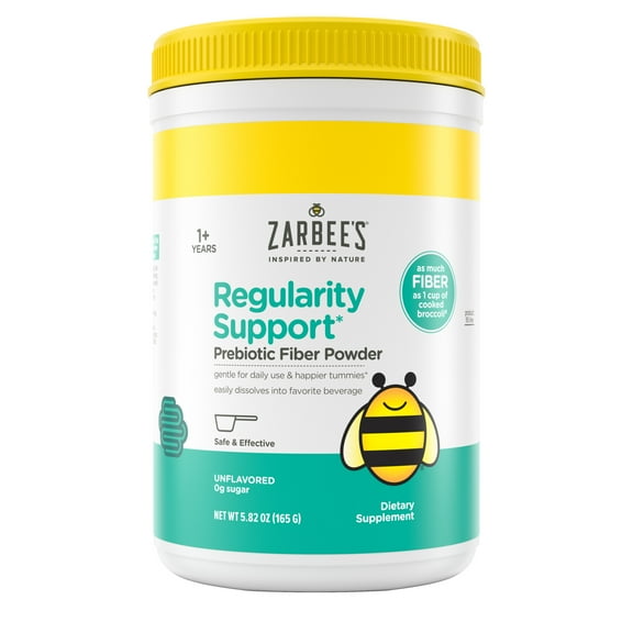 Zarbee's Children's Regularity Support* Prebiotic Fiber Powder, 5.82 oz