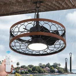 goon72 ダークブラウン38 Zardon 72 inch Modern Ceiling Fan No Light with Remote