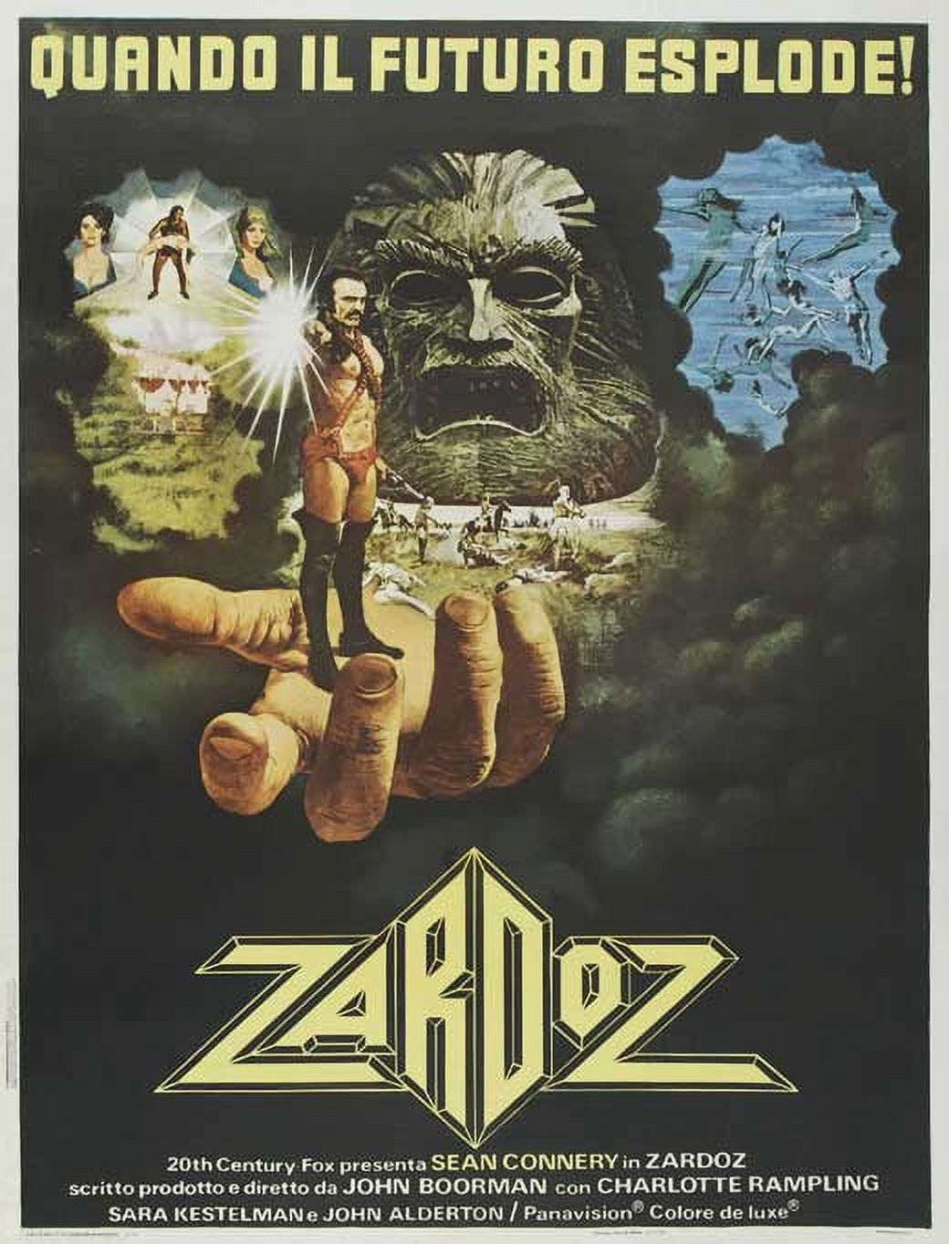 Zardoz Movie Poster Print (27 x 40) Item MOVAB50304