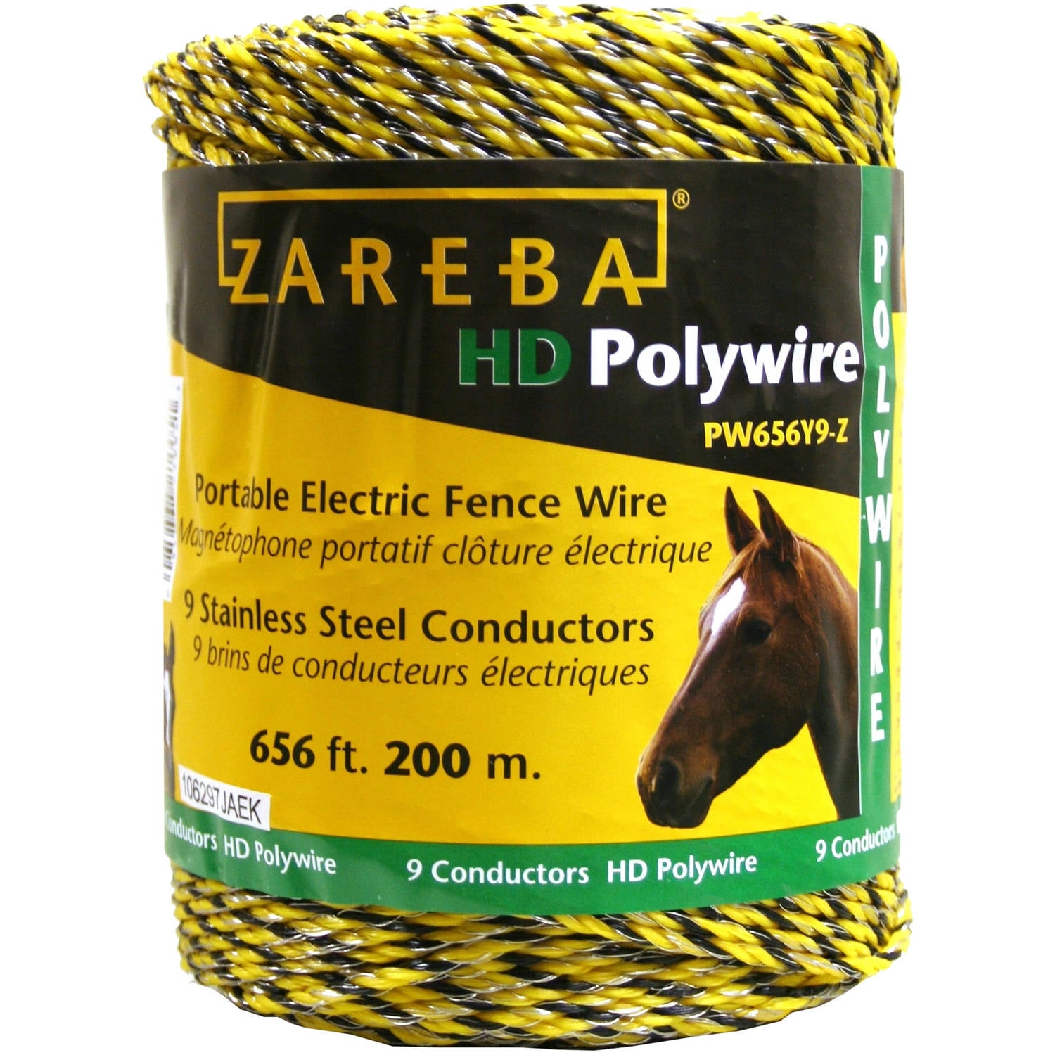 Zareba 200Meter 9Conductor Portable ElectricFence Polywire