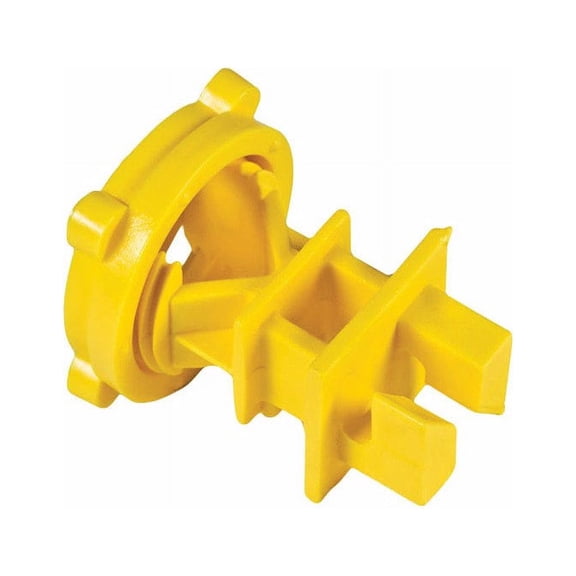 Zareba 25-Pack Yellow Screw-on Insulator
