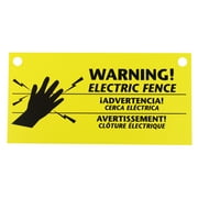 Zareba 3-Pack Electric Fence Warning Signs