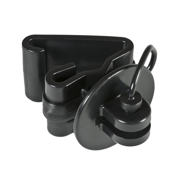 Zareba Black Pin-Lock T-Post Insulator - 25 pack