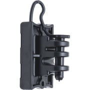Zareba Black Pin-Lock Wood and T-Post Insulator - 25 pack