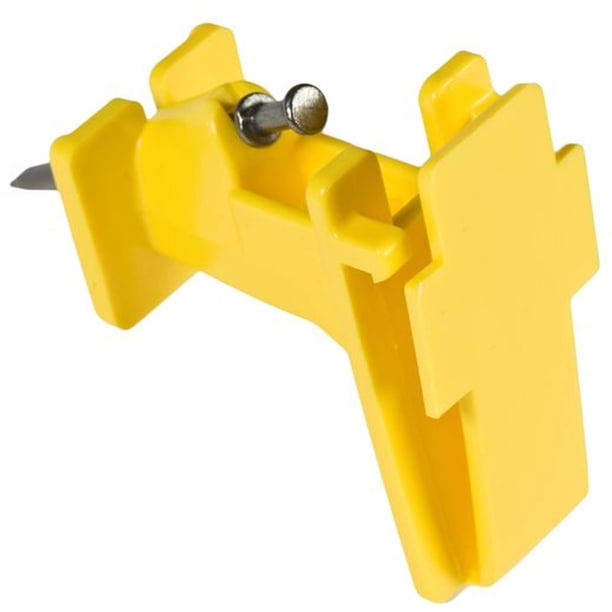 Zareba Yellow Poly Tape Wood Post Insulator Walmart Zareba yellow poly tape wood post insulator walmart