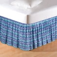 thumbnail image 1 of Zarina Queen Bed Skirt Drop Length: 18 inches, 1 of 3